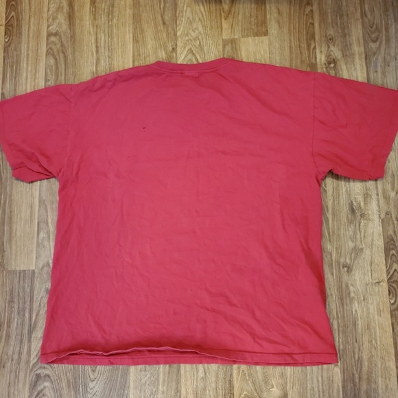 Vintage 90s Element Skateboards Shirt Men 2XL Red Big Spell Out‎ Bam Margera - Picture 2 of 5